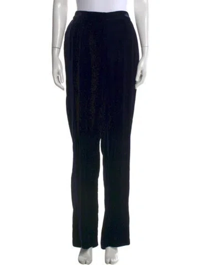 Pre-owned Stella Mccartney Wide Leg Pants In Blue