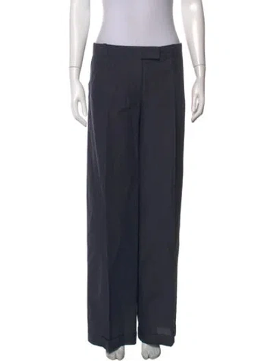 Pre-owned Stella Mccartney Wide Leg Pants In Gray