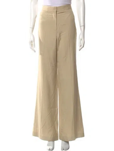 Pre-owned Stella Mccartney Wide Leg Pants In Green
