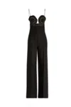 Stella Mccartney Broderie Anglais Flared-leg Jumpsuit