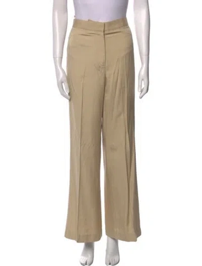 Pre-owned Stella Mccartney Wide Leg Pants In Neutral