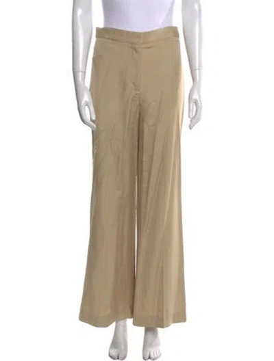 Pre-owned Stella Mccartney Wide Leg Pants In Neutral