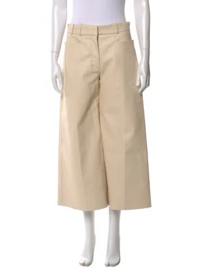 Pre-owned Stella Mccartney Wide Leg Pants In Neutral
