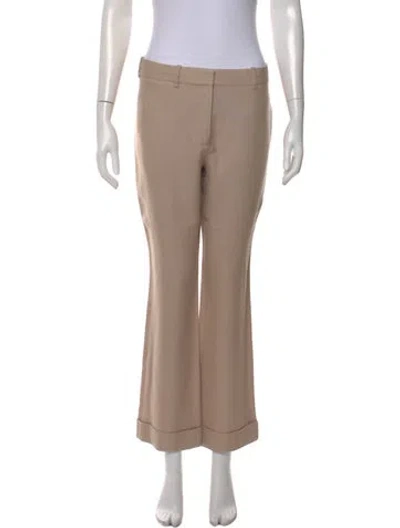 Pre-owned Stella Mccartney Wide Leg Pants In Neutral