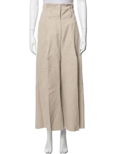 Pre-owned Stella Mccartney Wide Leg Pants In Neutral