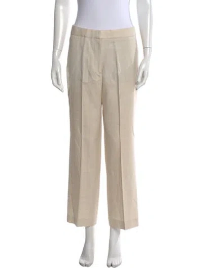 Pre-owned Stella Mccartney Wide Leg Pants In Neutral