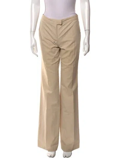 Pre-owned Stella Mccartney Wide Leg Pants In Neutral