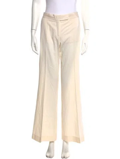 Pre-owned Stella Mccartney Wide Leg Pants In Neutral