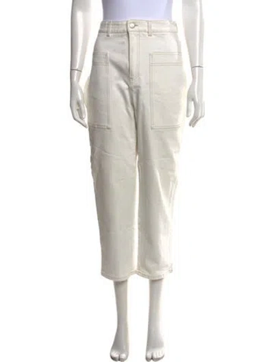 Pre-owned Stella Mccartney Wide Leg Pants In Neutrals