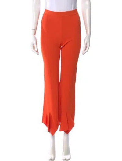 Pre-owned Stella Mccartney Wide Leg Pants In Orange