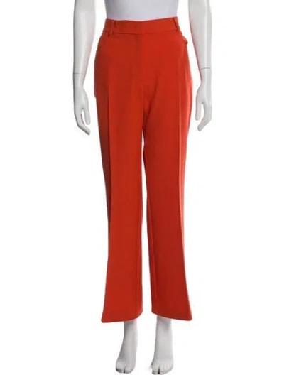 Pre-owned Stella Mccartney Wide Leg Pants In Orange