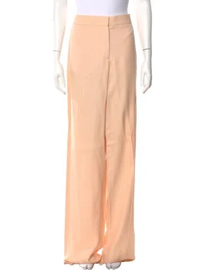 Pre-owned Stella Mccartney Wide Leg Pants W/ Tags In Orange