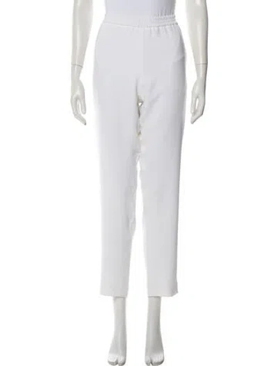 Pre-owned Stella Mccartney Wide Leg Pants In White