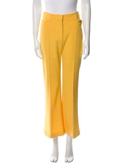 Pre-owned Stella Mccartney Wide Leg Pants In Yellow
