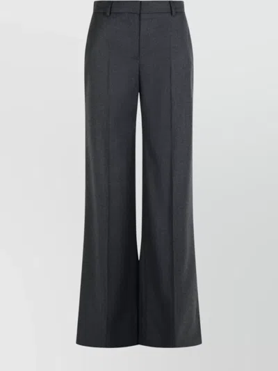 Stella Mccartney Wide-leg Wool Pants Featuring Pockets