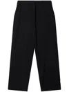 Stella Mccartney Wide-leg Wool Trousers In Black