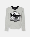 STELLA MCCARTNEY WINGS GRAPHIC LONG-SLEEVED COTTON TOP