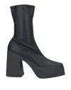 Stella Mccartney Woman Ankle Boots Black Size 11 Textile Fibers