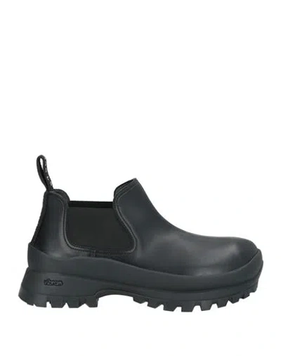 Stella Mccartney Woman Ankle Boots Black Size 8 Textile Fibers