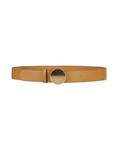 Stella Mccartney Woman Belt Marigold Size 30 Textile Fibers In Yellow