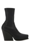 Stella Mccartney Women Black Alter Mat Cowboy Ankle Boots In Black