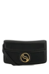 Stella Mccartney Stella Mc Cartney Black Alter Mat Mini S Wave Wallet In Black