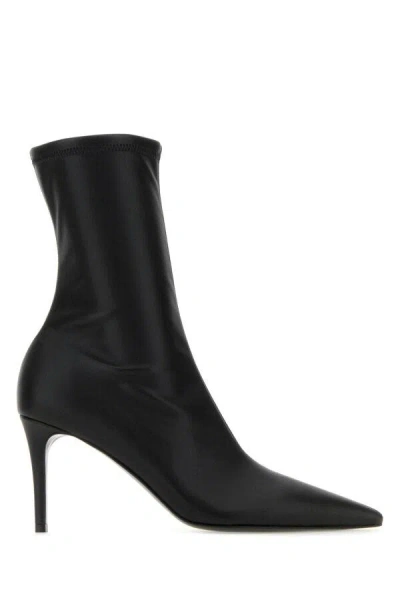 STELLA MCCARTNEY STELLA MCCARTNEY WOMAN BLACK ALTER MAT STELLA ICONIC ANKLE BOOTS