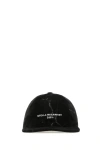Stella Mccartney Stella Mc Cartney Black Velvet Baseball Cap In Black