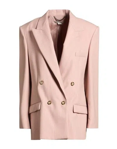 Stella Mccartney Woman Blazer Antique Rose Size 6-8 Wool In Pink