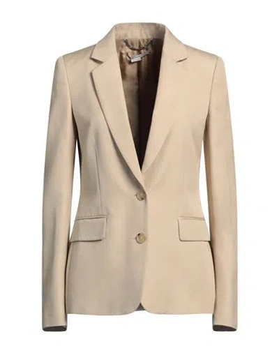 Stella Mccartney Woman Blazer Beige Size 8-10 Viscose