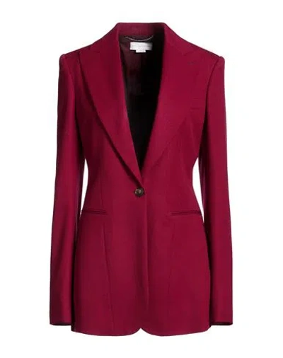 Stella Mccartney Woman Blazer Garnet Size 8-10 Wool In Red