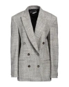 Stella Mccartney Woman Blazer Grey Size 4-6 Wool