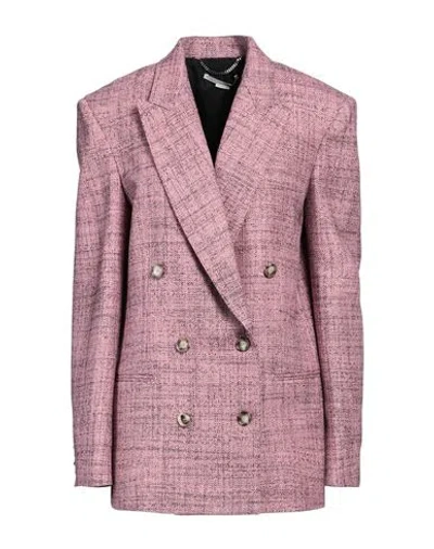 Stella Mccartney Woman Blazer Pink Size 6-8 Wool