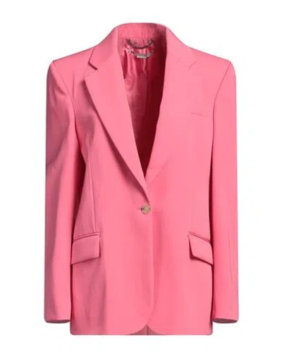 Stella Mccartney Woman Blazer Pink Size 6-8 Wool