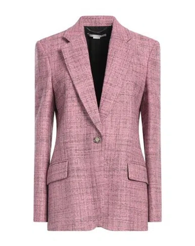 Stella Mccartney Woman Blazer Pink Size 8-10 Wool