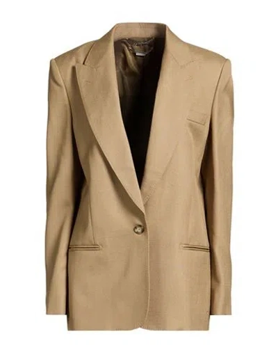 Stella Mccartney Woman Blazer Sand Size 0-2 Viscose In Brown