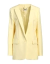 Stella Mccartney Woman Blazer Yellow Size 6-8 Wool