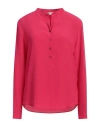 Stella Mccartney Woman Blouse Magenta Size 0 Silk In Magenta