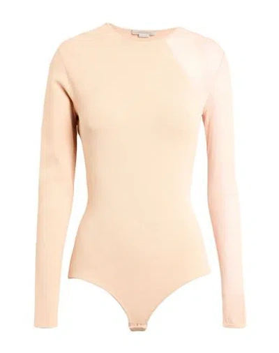Stella Mccartney Woman Bodysuit Blush Size M Viscose, Polyester In Pink