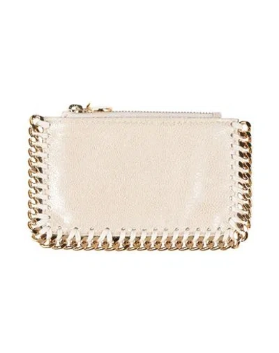 Stella Mccartney Woman Cardholder Ivory Size - Textile Fibers In White