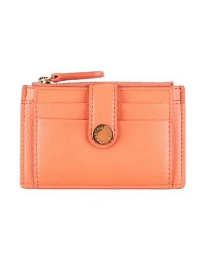 Stella Mccartney Woman Cardholder Orange Size - Textile Fibers