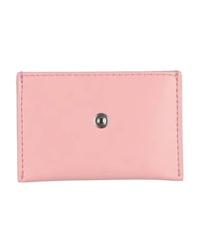 Stella Mccartney Woman Cardholder Pink Size - Polyester