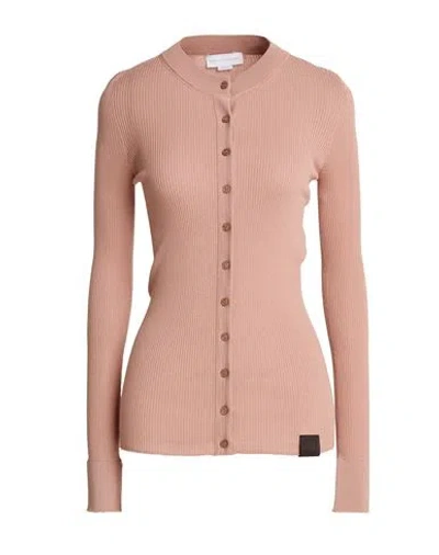 Stella Mccartney Woman Cardigan Antique Rose Size M Virgin Wool In Pink