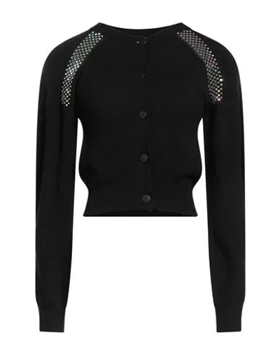 Stella Mccartney Woman Cardigan Black Size 2-4 Virgin Wool