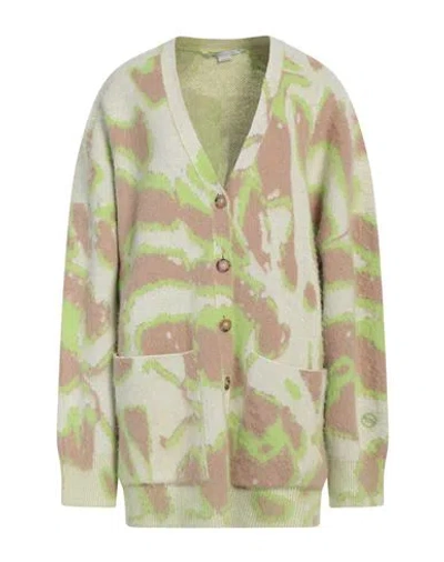 Stella Mccartney Woman Cardigan Lime Green Size Xs Alpaca Wool, Wool, Polyamide, Elastane, Polyester