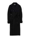 STELLA MCCARTNEY STELLA MCCARTNEY WOMAN COAT BLACK SIZE 6-8 WOOL