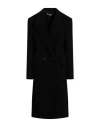 Stella Mccartney Iconic Double-breasted Wool Coat In Black