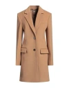 Stella Mccartney Woman Coat Camel Size 6-8 Wool In Beige