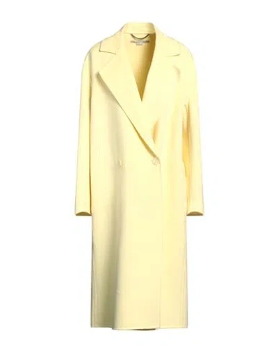 Stella Mccartney Woman Coat Yellow Size 6-8 Wool In Red