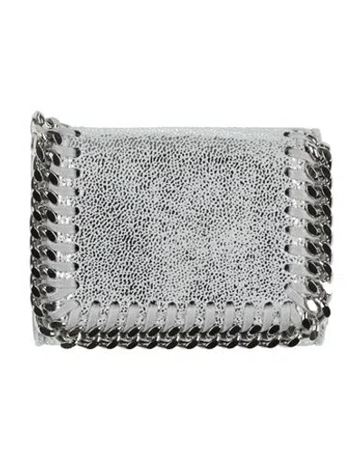 Stella Mccartney Woman Coin Purse Grey Size - Textile Fibers